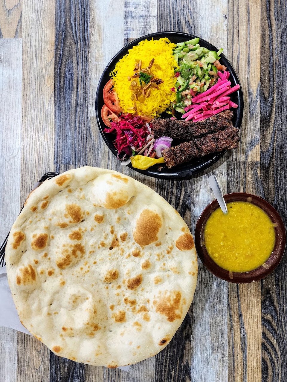 Beef Kebab Dinner